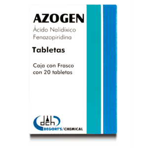 AZOGEN ACIDO NALIDIXICO FENAZOPIRIDINA