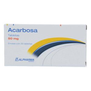 ACARBOSA ALPHARMA TAB 50MG