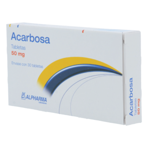 ACARBOSA ALPHARMA TAB 50MG