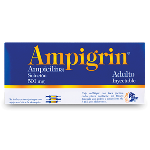 AMPIGRIN ADULTO AMPICILINA METAMIZOL SOL