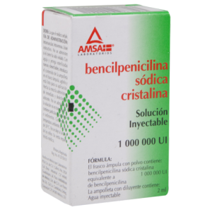 BENCILPENICILINA AMSA 1000000UI