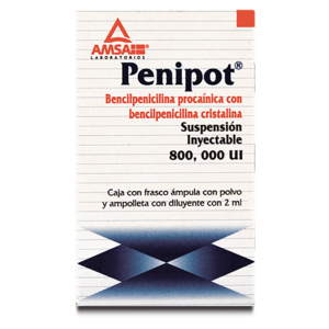 PENIPOT BENCILPENICILINA 800000UI