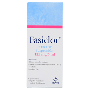 FASICLOR CEFACLOR 125MG