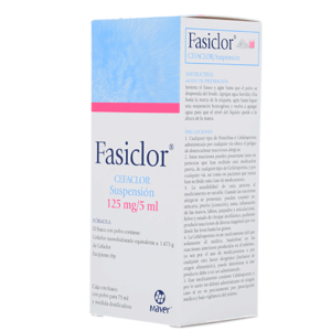 FASICLOR CEFACLOR 125MG