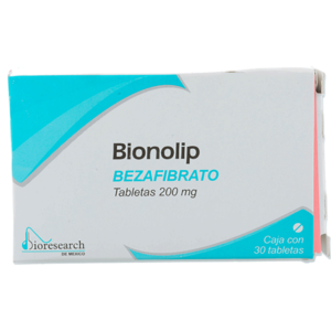 BIONOLIP BEZAFIBRATO TAB 200MG