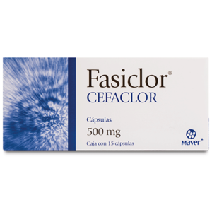 FASICLOR CEFACLOR CAPS 500MG