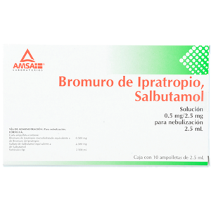 BROMURO DE IPRATROPIO SALBUTAMOL AMSA