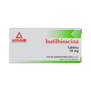 BUTILHIOSCINA AMSA TAB 10MG