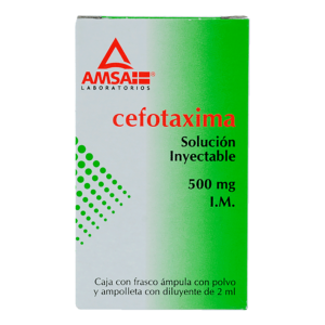 CEFOTAXIMA AMSA 500MG