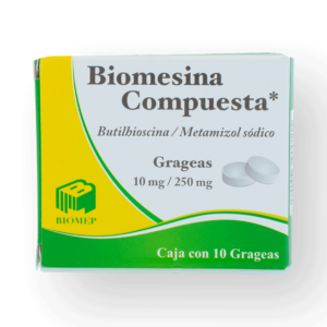 BIOMESINA COMPUESTA BUTILHIOSCINA METAMIZOL TAB