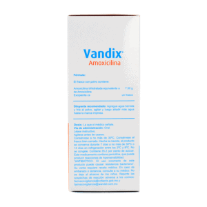 VANDIX AMOXICILINA 500 MG / 5ML