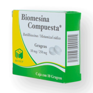 BIOMESINA COMPUESTA BUTILHIOSCINA METAMIZOL TAB