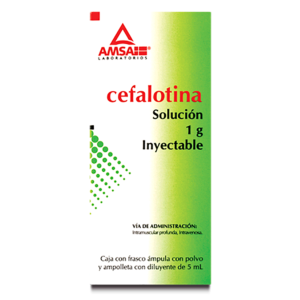 CEFALOTINA AMASA 1G/5ML