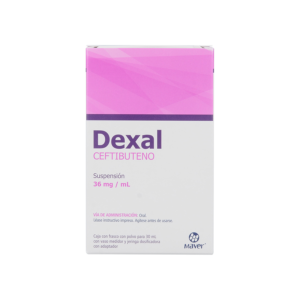 DEXAL CEFTIBUTENO SUS 36 MG