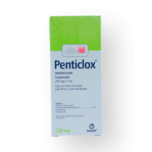 PENTICLOX AMOXICILINA 250 MG / 5ML