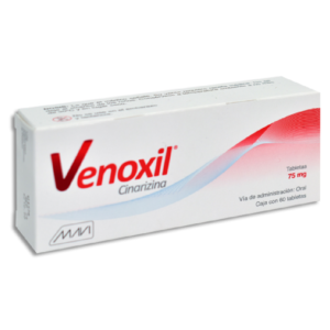 VENOXIL CINARIZINA TABS 75MG