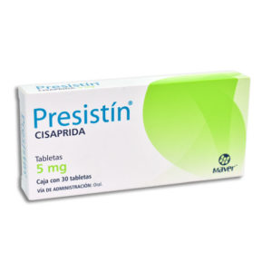 PRESISTIN CISAPRIDA TAB 5MG