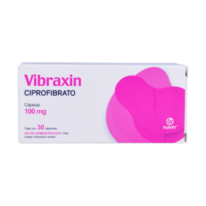 VIBRAXIN CIPROFIBRATO 100MG