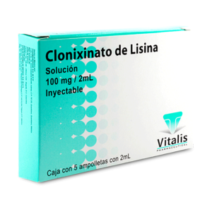 CLONIXINATO DE LISINA SOL 100MG