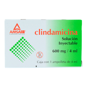 CLINDAMICINA AMSA 600MG/4ML