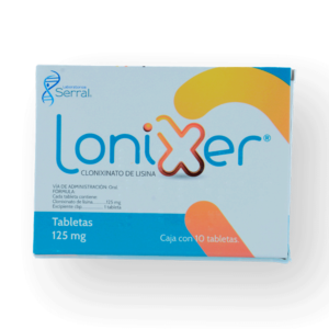 LONIXER CLONIXINATO DE LISINA TAB 125MG