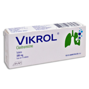 VIKROL CLARITROMICINA TAB 50MG