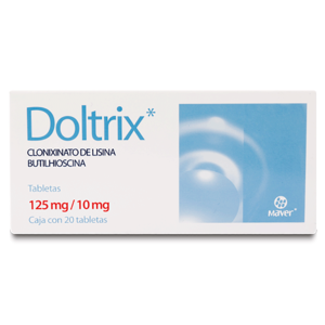 DOLTRIX CLONIXINATO DE LISINA HIOSCINA 125/10MG