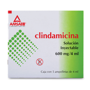 CLINDAMICINA AMSA 600MG 5 AMP