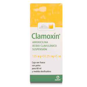 CLAMOXIN AMOXICILINA ACIDO CLAVULANICO