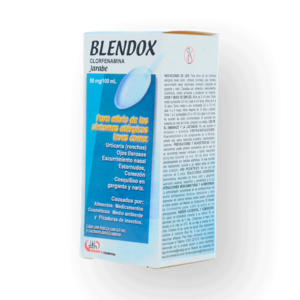 BLENDOX CLORFENAMINA SUSP 50MG/100ML