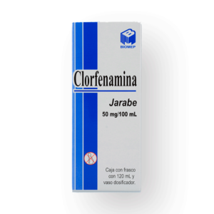 CLORFENAMINA SUSPENSION 50MG/100ML