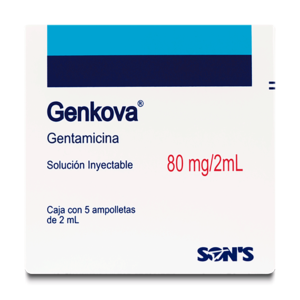 GENKOVA GENTAMICINA SOL 80MG