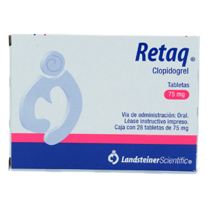 RETAQ CLOPIDOGREL 75MG