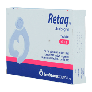 RETAQ CLOPIDOGREL 75MG