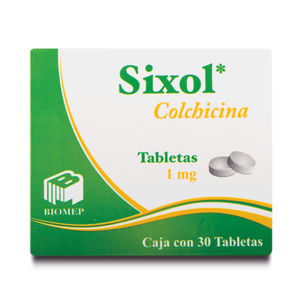 SIXOL COLCHICINA TABS 1MG