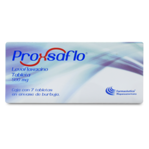 PROXSAFLO LEVOFLOXACINO 500MG