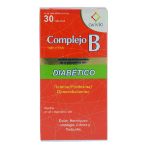 COMPLEJO B AVIVIA DIABETICO TABS