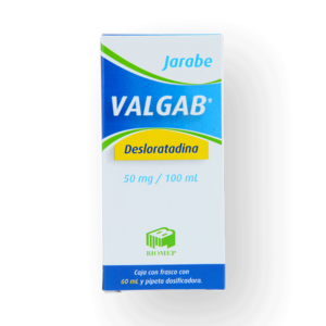 VALGAB DESLORATADINA JBE 50MG/100ML