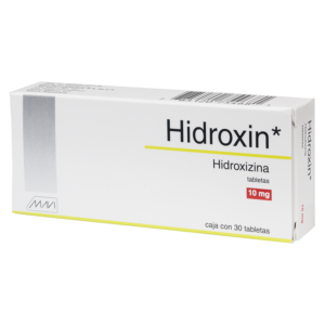 HIDROXIN HIDROXIZINA TABS 10MG