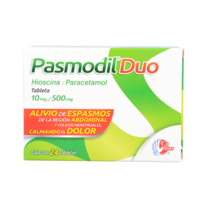 PASMODIL DUO HIOSCINA PARACETAMOL TABS