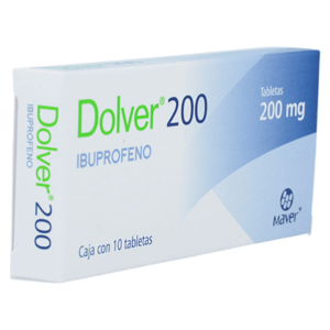 DOLVER 200 IBUPROFENO 200MG