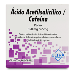 ACIDO ACETILALICILICO CAFEINA ULTRA