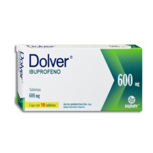 DOLVER IBUPROFENO TABLETAS 600MG