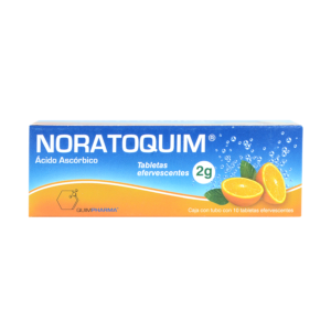 NORATOQUIM ACIDO ASCORBICO VITAMINA C 2G