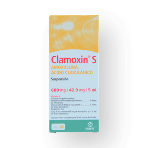 CLAMOXIN S AMOXICILINA ACIDO CLAVULANICO