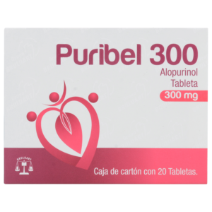 PURIBEL ALOPURINOL 300MG