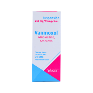 VANMOXOL SUS 250 AMOXICILINA AMBROXOL