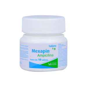 MEXAPIN TAB AMPICILINA 1G