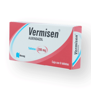 VERMISEN ALBENDAZOL TAB 200MG