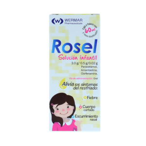 ROSEL INFANTIL PARACETAMO AMANTADINA CLORFENAMINA